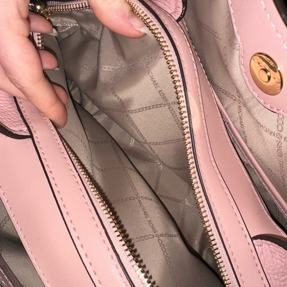 Michael Kors Molly Pink Shoulder Tote - Picture 8 of 12